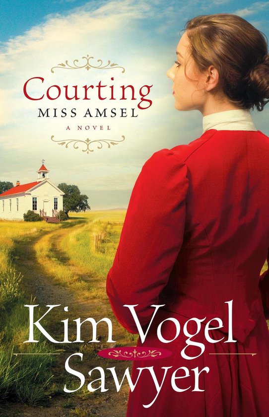 Courting Miss Amsel - cover