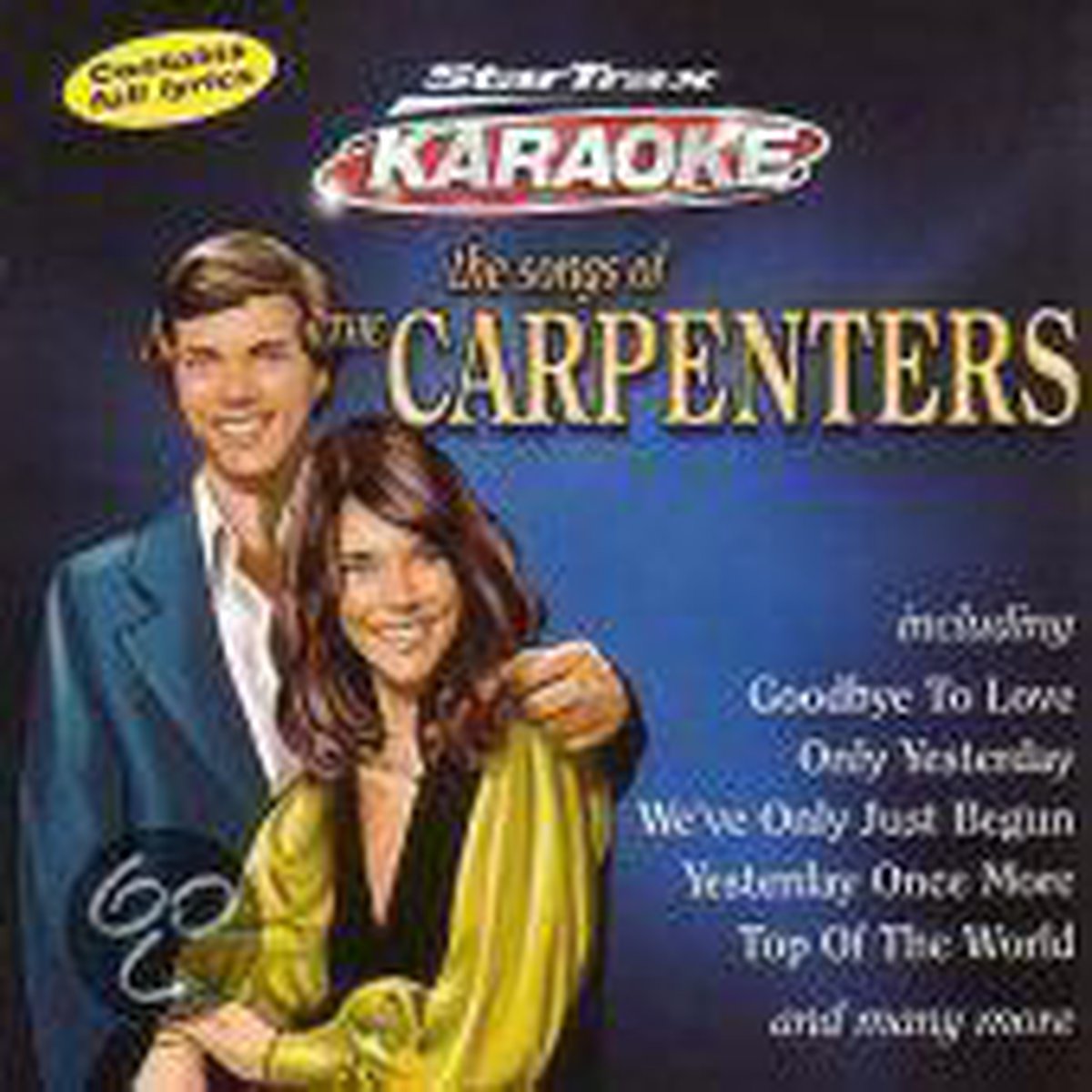 Songs of the Carpenters, Karaoke CD (album) Muziek