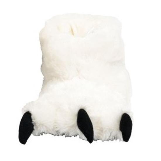 Dierenpoot pantoffels / sloffen ijsbeer voor kinderen 21-25 | bol.com