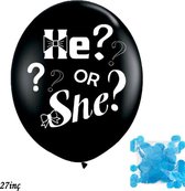 Gender Reveal Ballon - Jongen - 60cm
