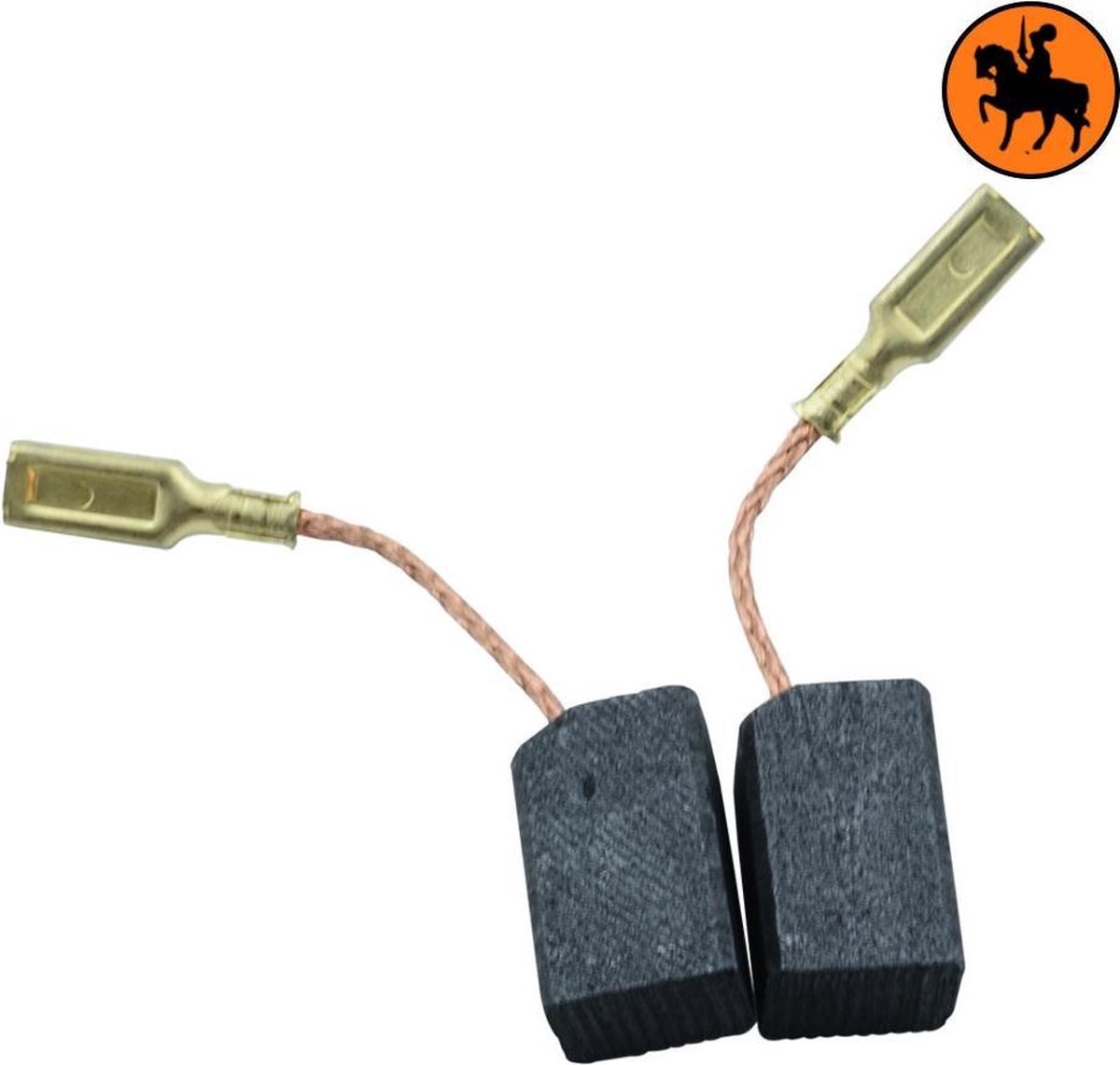 Koolborstelset voor Black & Decker P1512A - 6,3x8x13,5mm
