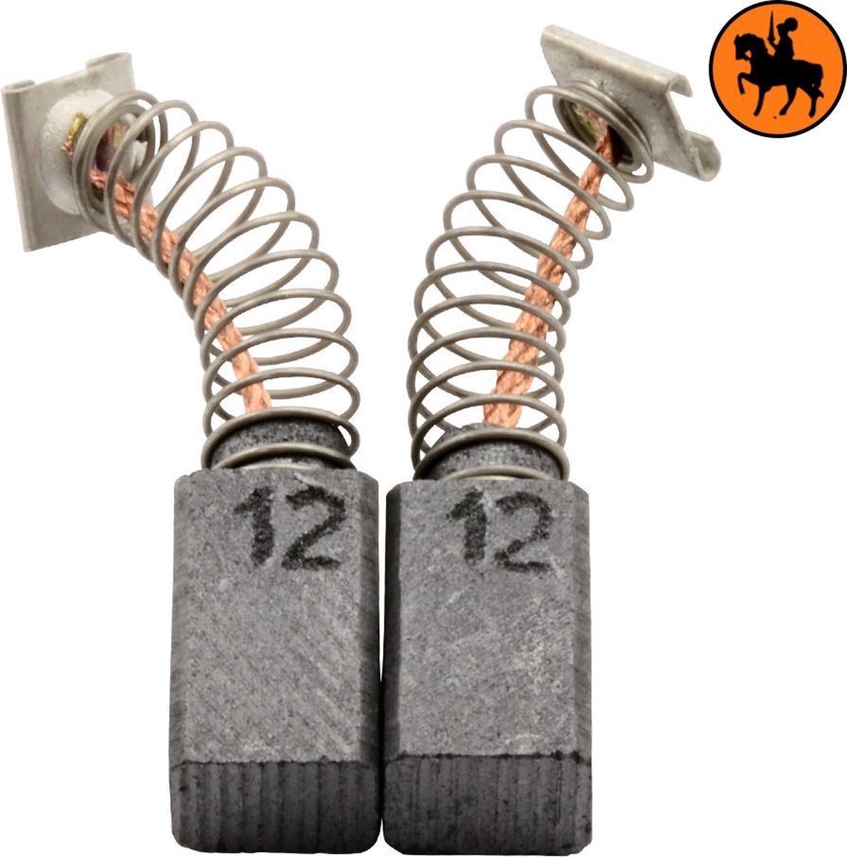 Koolborstelset voor Hitachi Schuurmachine D 13V - 6,5x7,5x12mm