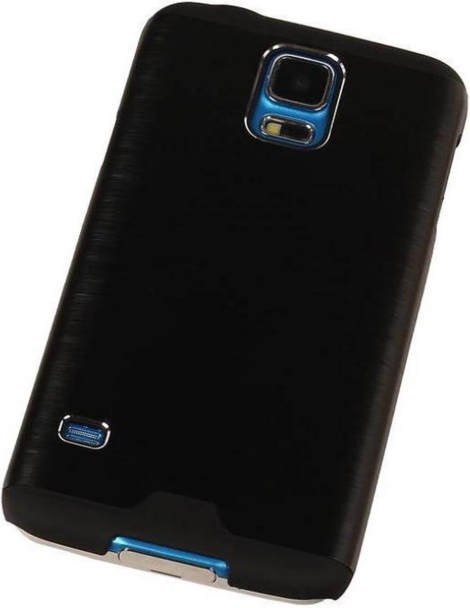 Lichte Aluminium Hardcase Geschikt voor Samsung Galaxy S4 i9500 Zwart