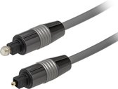 Optische kabel 5 meter Toslink male - Silver Series