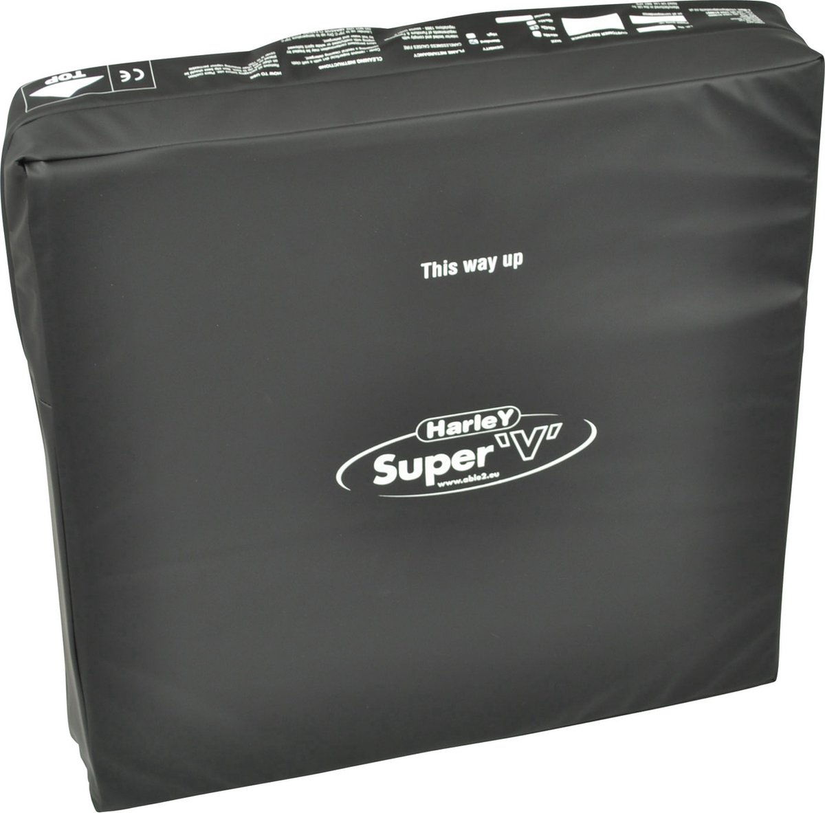 Designer Super V zitkussen - 46 x 46 x 6 cm - Harley