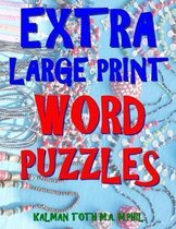 Extra Large Print Word Puzzles