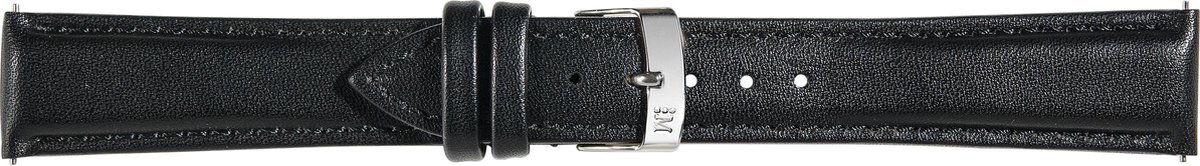 Morellato PMD019TRENDG Horlogebandje - Quick release - Zwart - 14 mm