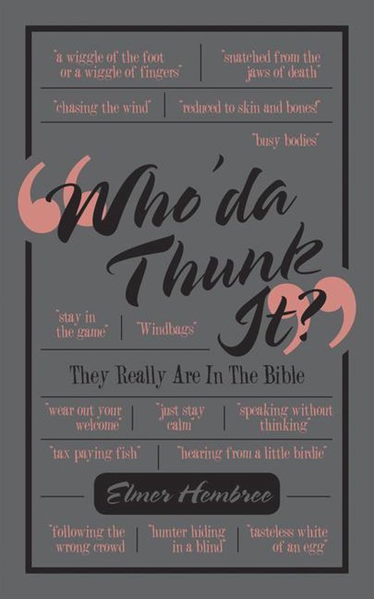 Who’Da Thunk It? - cover