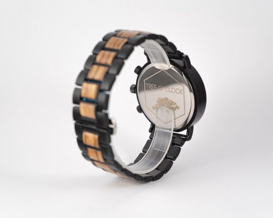 Tree O' Clock | Houten horloge Heren | Kenia | bol.com