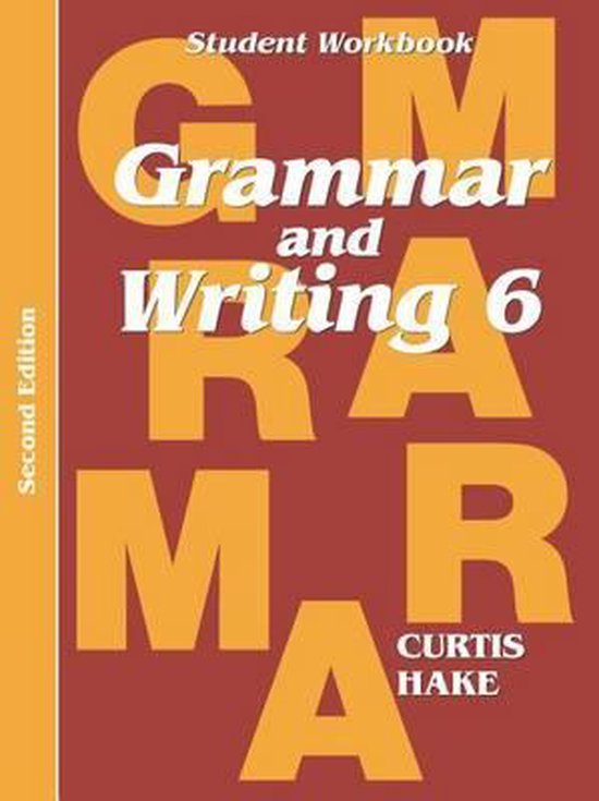 Saxon Grammar & Writing 2nd Edition Grade 6 Student Workbook - cover
