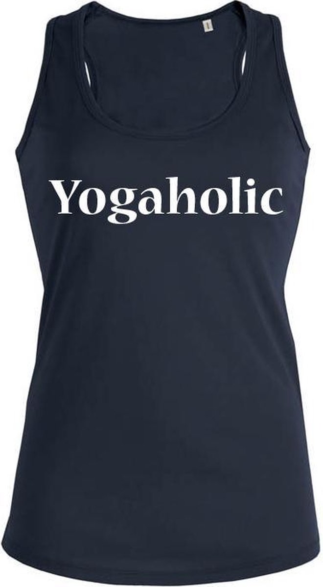 Yoga holic dames sport shirt / hemd / top / tank top - maat M