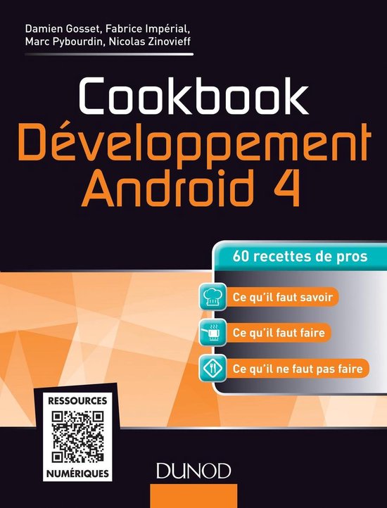 Cookbook Développement Android 4 - cover