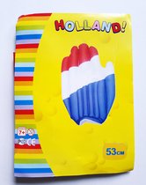 Holland Oranje Opblaasbare hand