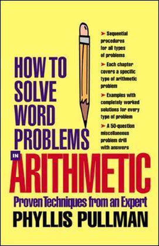 How Solve Word Problems in Arithmetic | 9780071362719 | Phyllis Pullman ...