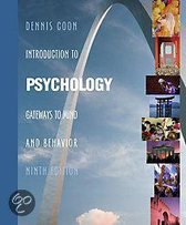 Introduction to Psychology with Infotrac