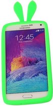 Bumper Konijn Frame Case Hoesje - Samsung I9000 Galaxy S Groen