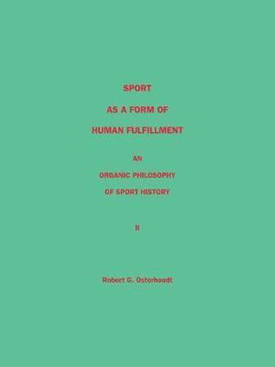 Sport As a Form of Human Fulfillment - cover