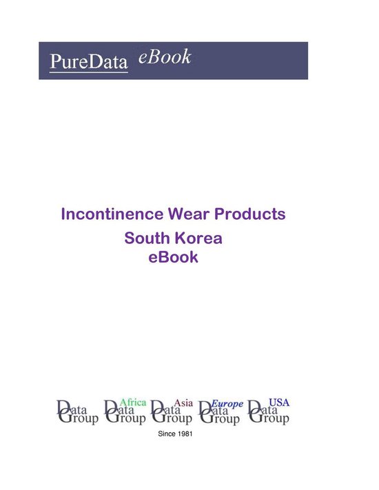PureData eBook - Incontinence Wear Products in South Korea - cover