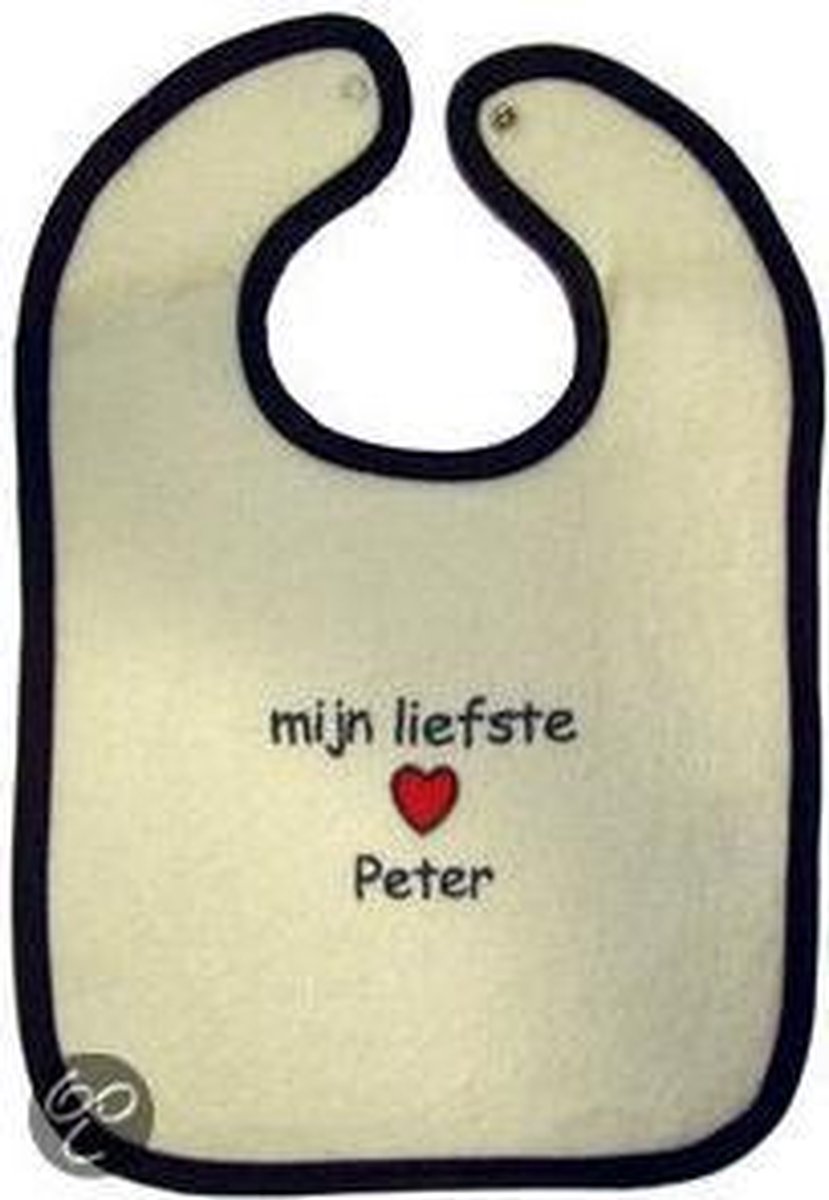 Goedkoopste ISI Mini - Slabbetje - Mijn liefste Peter