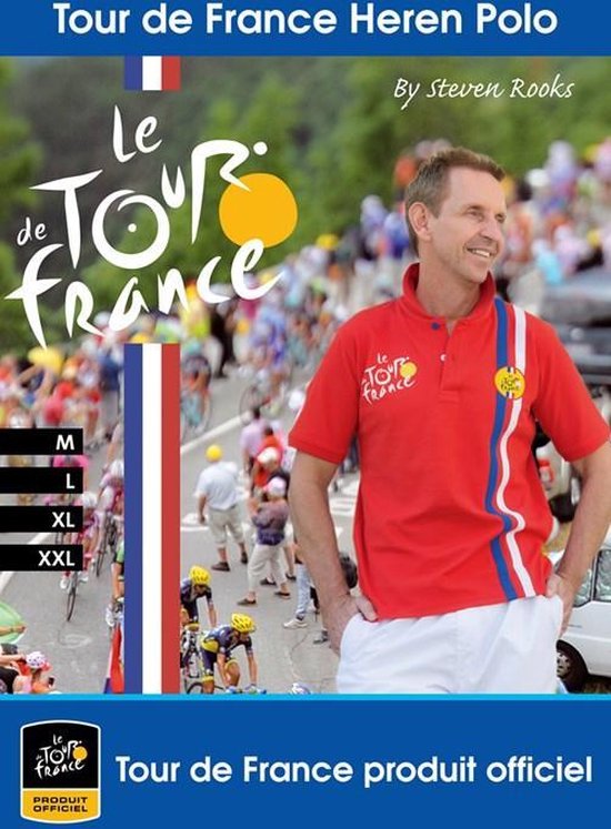 Foto: Tour de france polo cauterets maat xxl rood