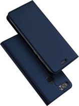Luxe blauw agenda wallet hoesje Huawei P Smart