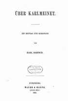 UEber Karlmeinet