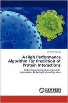A High Performance Algorithm For Prediction of Protein Interactions