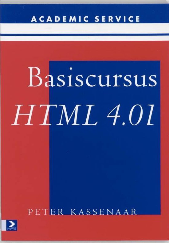 Cover van het boek 'Basiscursus HTML 4.01' van Peter Kassenaar