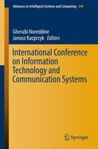 Advances in Intelligent Systems and Computing 640 - International Conference on Information Technology and Communication Systems