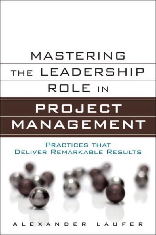 Mastering the Leadership Role in Project Management - cover