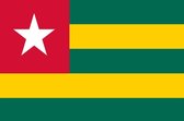 Vlag Togo 90 x 150 cm