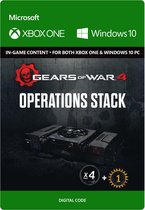Microsoft Gears of War 4: Operations Stack Xbox One Module complémentaire de jeu vidéo