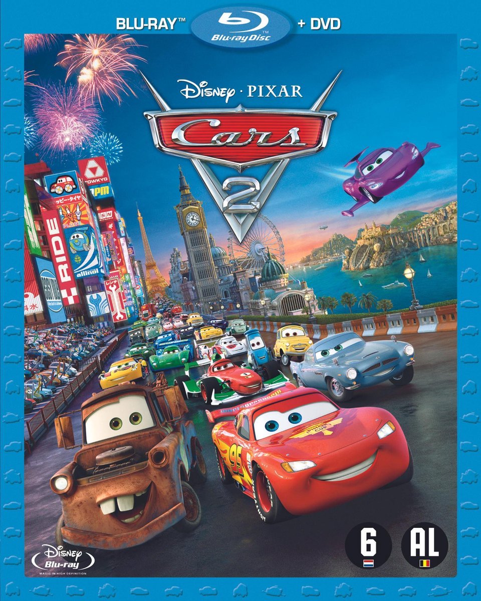 CARS 2 NL (Blu-ray), John Ratzenberger | DVD | bol