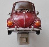 Nachtlampje Volkswagen Kever rood