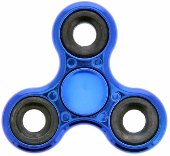 Blauw / Zwart Fidget Spinner