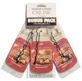 Yankee Candle Autoparfum Car Jar 3 stuks Home Sweet Home