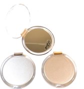 Gérard Brinard tasspiegeltje make-up spiegeltje zilver