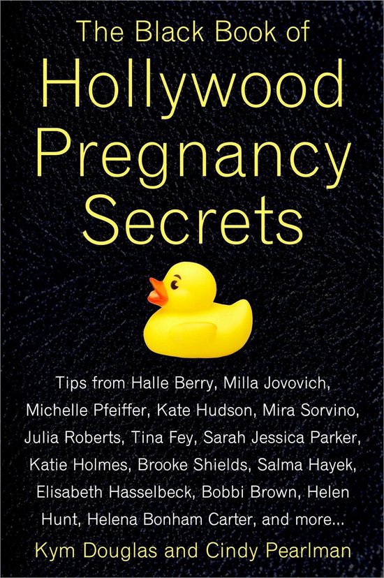 The Black Book of Hollywood Pregnancy Secrets - cover