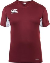 Canterbury Vapodri Challenge Rugby Jersey Heren Sportshirt performance - Maat XXL  - Mannen - rood/wit