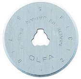 Olfa 2 reservemessen 28 mm RB28-1 voor rolmes