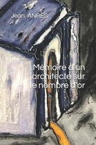 M moire d'un architecte sur le nombre d'or