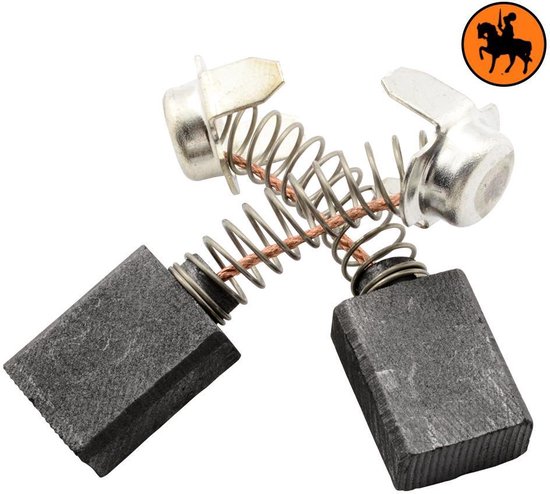Jeu de balais de charbon pour scie Hitachi HU 14-M - 7x13x17mm