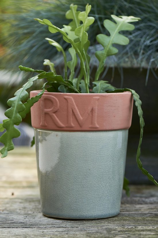 hoe vaak Pennenvriend schrobben Riviera Maison RM Classic Pot - Bloempot - XL - donker groen - terracotta |  bol.com