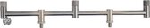 Soul Stainless 3-Rods Buzzerbar - 32.5 x 7 cm - Grijs