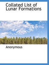 Collated List of Lunar Formations