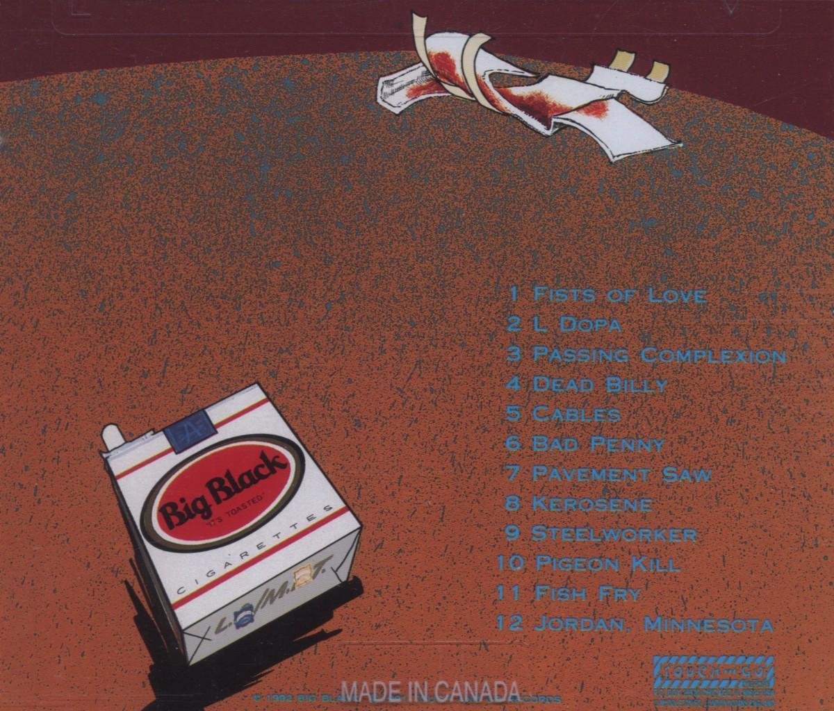 Big Black Pig Pile (CD), Big Black CD (album) Muziek
