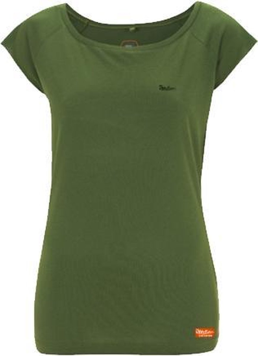 Bamboo .. T-Shirt Regular fit Green wmns - Maat XL - Off Side - incl. Gratis rugzak