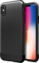 VRS Design Apple iPhone Xs Shine Coat Case - Zwart