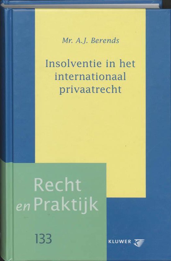 Insolventie in het internationaal privaatrecht - cover