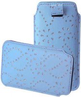 Bling Bling Sleeve voor uw Lg G2 Mini, Blauw, merk i12Cover